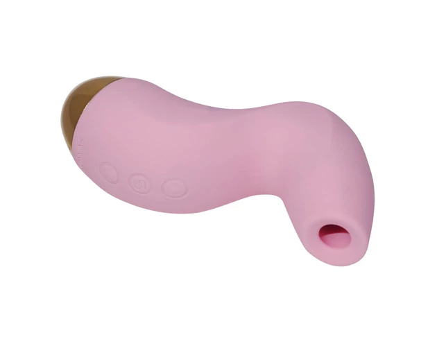 Svakom Pulse Pure - akkus, léghullámos csiklóizgató (pink)
