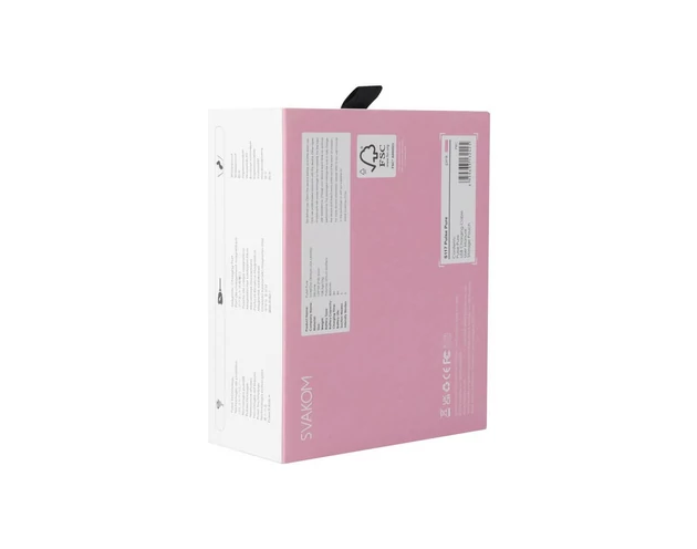 Svakom Pulse Pure - akkus, léghullámos csiklóizgató (pink)
