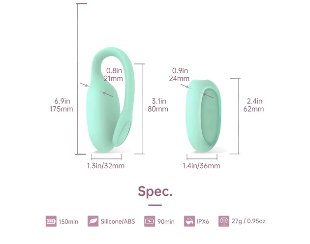 Magic Motion FitCute - okos, akkus gésagolyó (menta)