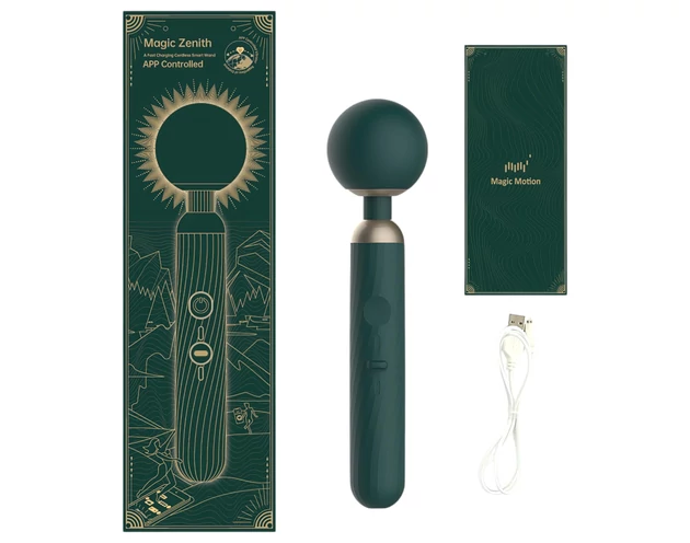 Magic Motion Zenith - okos masszírozó vibrátor (zöld)