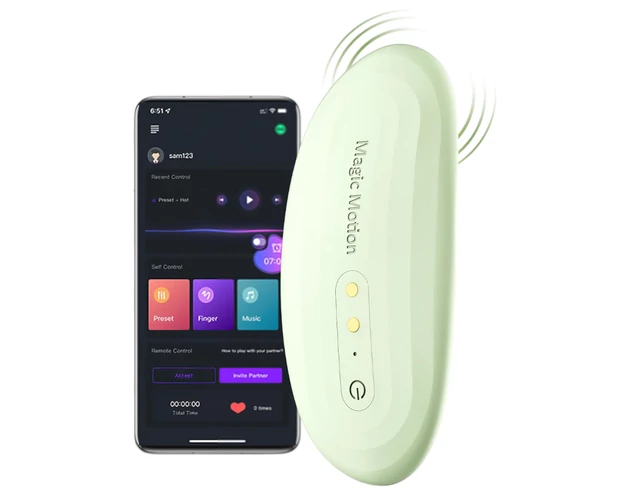 Magic Motion Nyx - okos bugyi vibrátor (zöld)