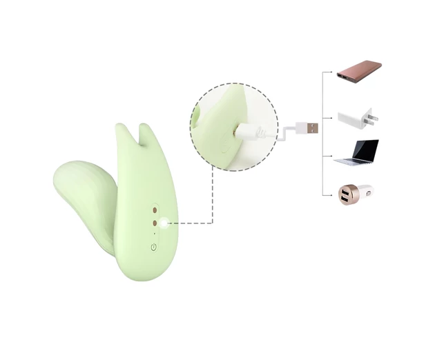 Magic Motion Umi - okos 2in1 vibrátor (zöld)