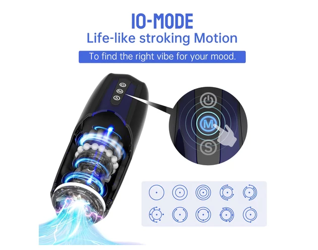 Magic Motion Xone - okos maszturbátor (kék)