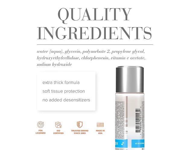 System JO - extra sűrű anál síkosító (240ml)