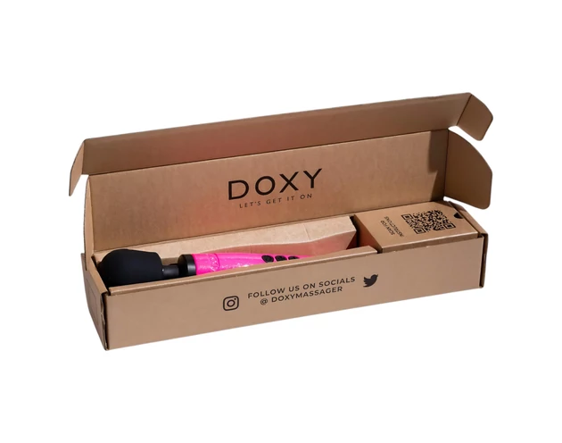 Doxy Die Cast Wand - hálózati masszírozó vibrátor (pink)