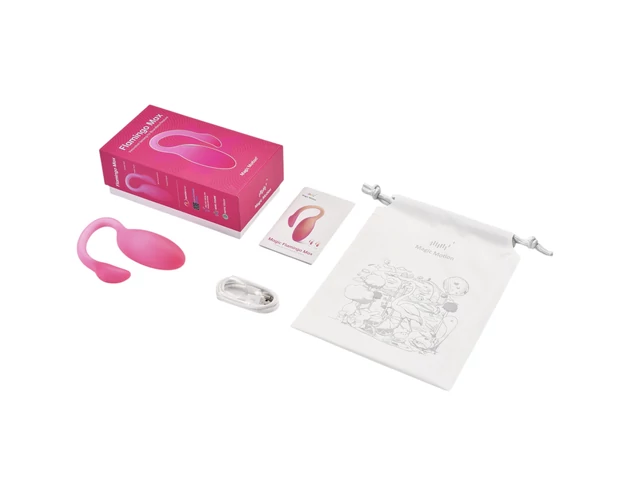 Magic Motion Flamingo Max - okos vibrációs tojás (pink)