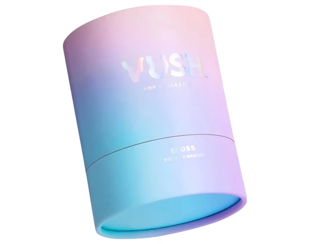 Vush Pop Gloss - akkus, vízálló mini vibrátor (pink)