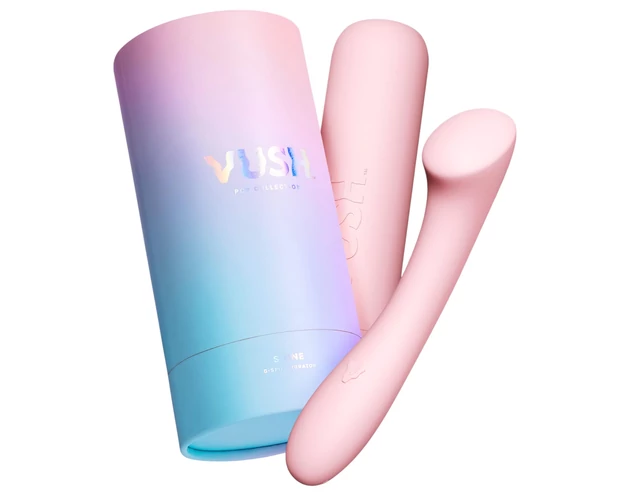 Vush Pop Shine - akkus, vízálló G-pont vibrátor (pink)