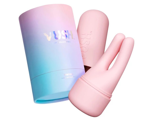 Vush Pop Swish - akkus, vízálló csiklóizgató (pink)