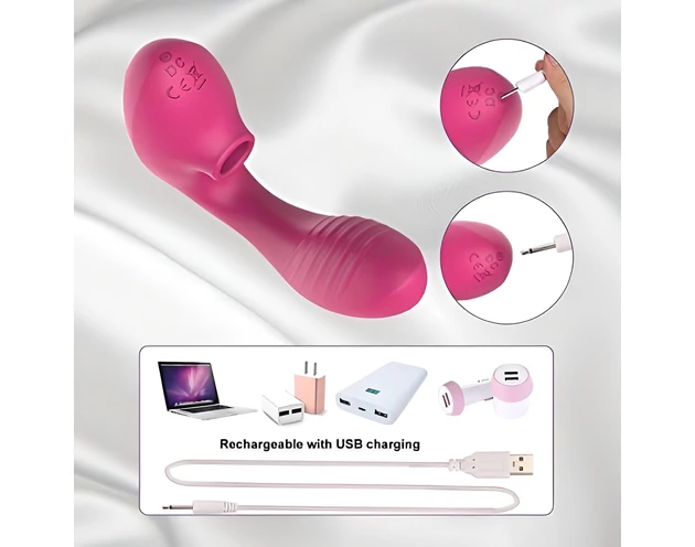 Tracy's Dog OG - G-pont vibrátor és csiklóizgató (pink)