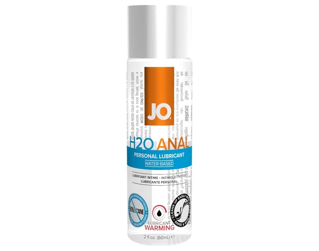 System JO - H2O Anal Warming - melegítő vízbázisú anál síkosító (60 ml)