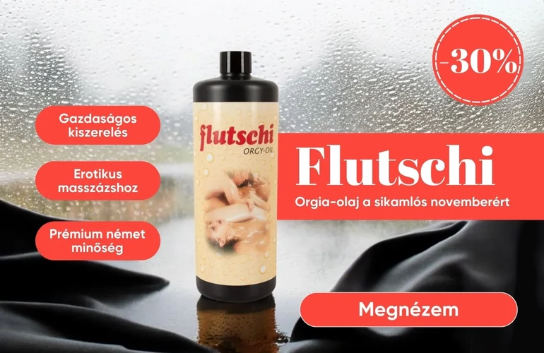 Flutschi Orgia-olaj síkosító (1000ml) - Vágyaim.hu szexshop