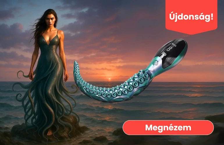 Monster Fuck - Polipkar vibrátor (zöld) - Vágyaim.hu szexshop