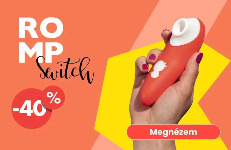 ROMP Switch - Léghullámos csiklóizgató Vágyaim.hu szexshop