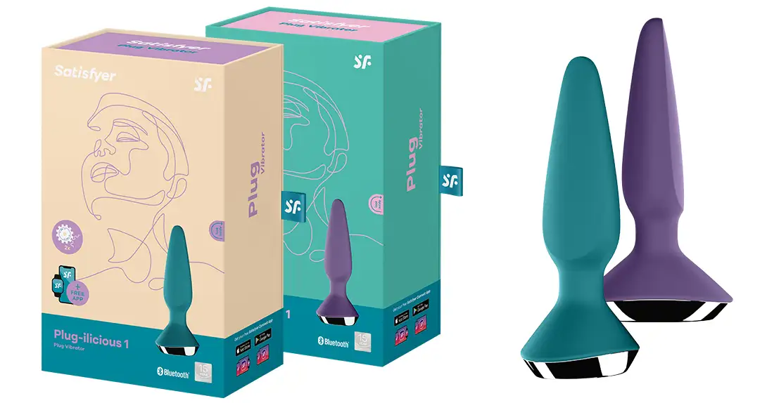 Satisfyer Plug-ilicious 1 - okos anál vibrátor - Vágyaim.hu